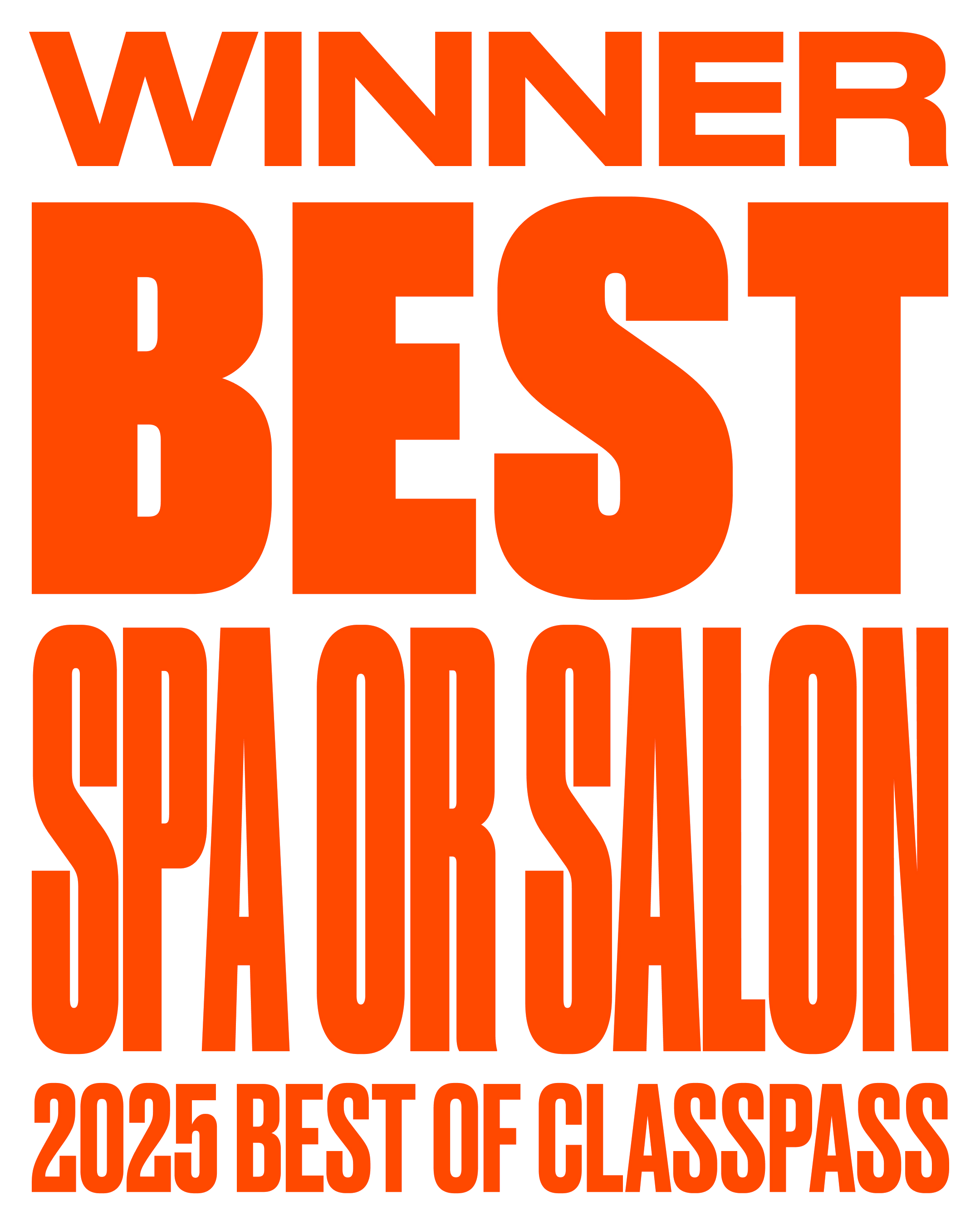 Aurora Nails Bar Best of ClassPass Award